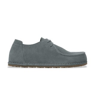 Chaussures en Cuir Utti Lace (Coupe Standard) gris