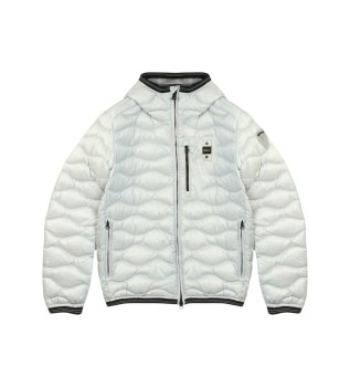 Abrigo Brinton Wave Quilted azul claro
