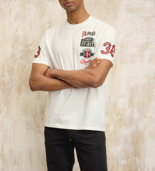 T-shirt Rider Judson blanc