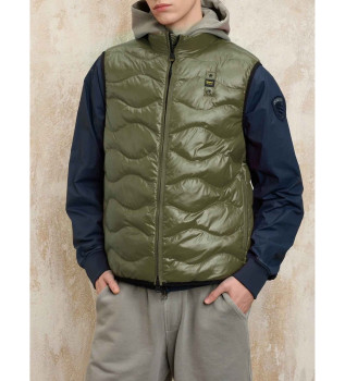 Prešita jopica brez rokavov z valovi Danny green