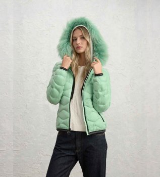 Giacca imbottita Aldie Colors Down verde