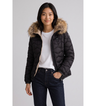 Aldie black quilted jacket