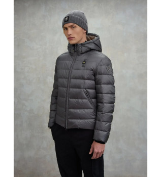 Jakna s kapuco Acton sive barve