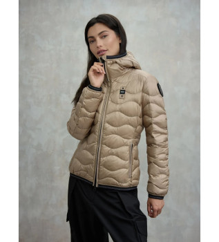 Camellia beige blgejakke