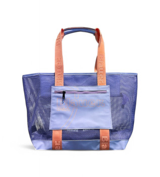 Gofan siatka shopper 01 fioletowy
