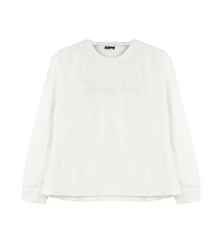 Sweatshirt Carlotta vit