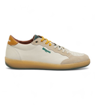 Buy Blauer Murray 11 cream leather shoes