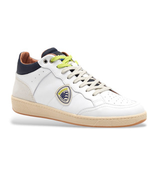 Murray10 Leder Turnschuhe wei