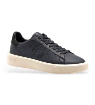 Sneakers in pelle blu navy Scarpa