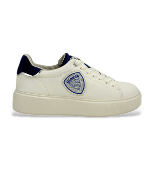 Baskets en cuir Venus01 blanc