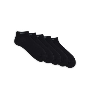 Pack 5 schwarze Uni-Socken
