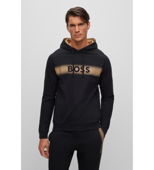Regular Fit sweatshirt zwart