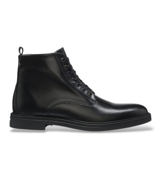 Bottines en cuir Calev noir