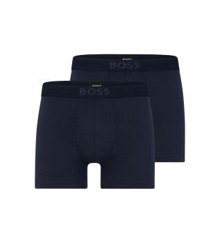 Pack 2 Boxer shorts UltraSoft navy