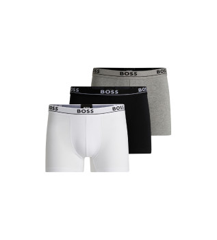 Lot de 3 boxers Esprit blanc, noir, gris