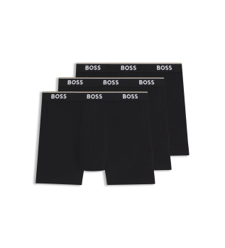 Set 3 Boxershorts Power svart