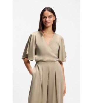 Bluse Bireni braun