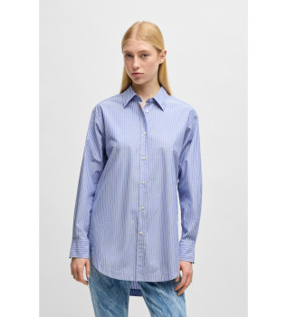 Chemise bleue Bostucci