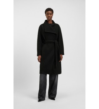 Plašč Cayla črn