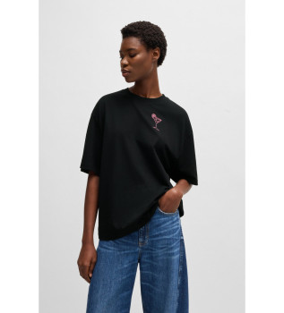 Eboyfriend T-shirt zwart