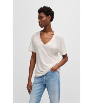 Beżowa koszulka Ela