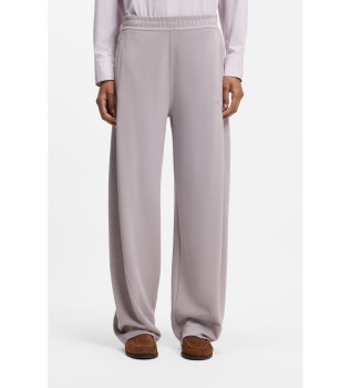 Tr�ningsbukser med ballonpasform og broderet lilla logo