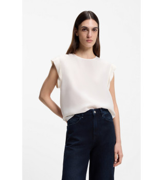 Blusa Irnette bianco sporco