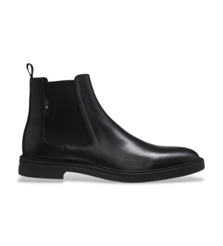 Bottines en cuir Calev noires