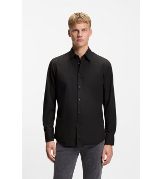 Elegante camicia nera
