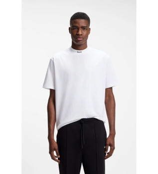 Camiseta Collar blanco