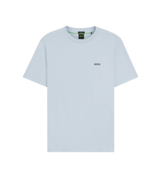 T-shirt avec logo bleu