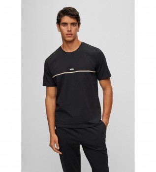 Camiseta de pijama negro