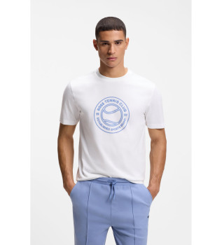 T-shirt com log�tipo da Join branco