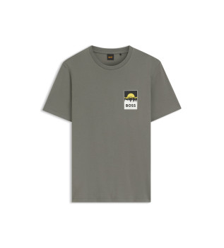 T-shirt uni gris