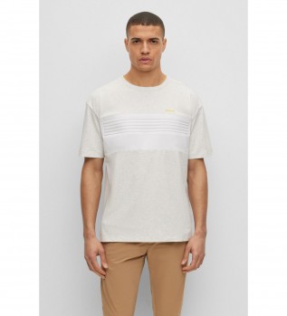 T-shirt grigia dalla vestibilit rilassata