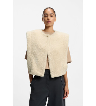 Cosila-vest i beige