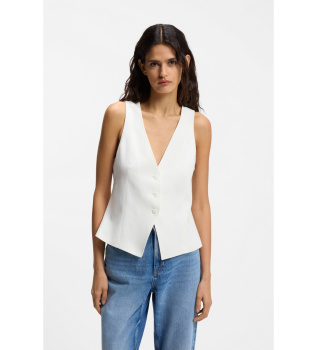Chaleco Jalily blanco