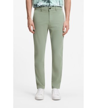 Pantaloni Chino Tapered verdi