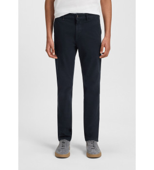 Navy Slim Chino Trousers