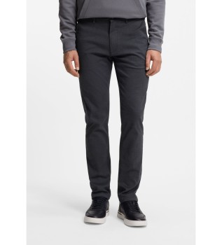 Navy slim fit chino trousers