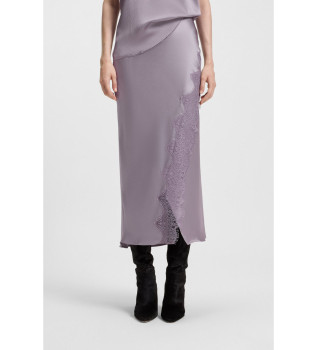 Jupe Valce lilas
