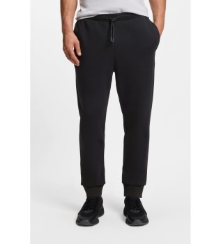 Pantaloni neri a vestibilità regolare