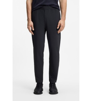 Pantalon en maille extensible marine