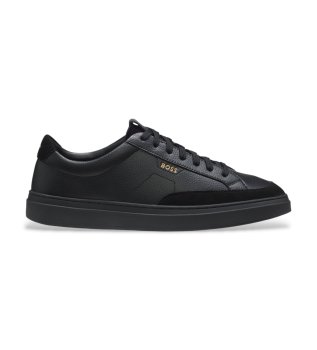 Kieran Tenn Sneaker aus schwarzem Leder