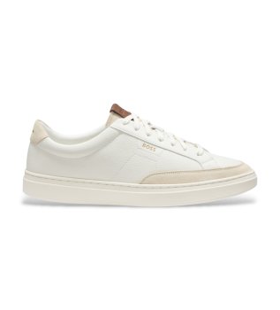 Kieran Tenn white leather sneakers