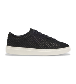 Sneakers in pelle nera Kieran Tenn