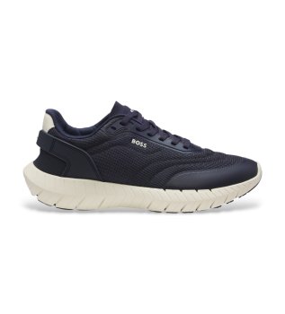 Boss Motion Runn Sneaker marineblau