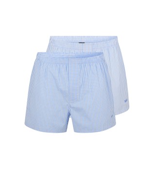 Pack 2 Boxers NOS Boxer shorts 2P light blue