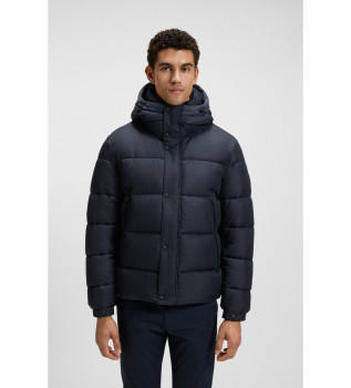 Omaris marineblauer Mantel