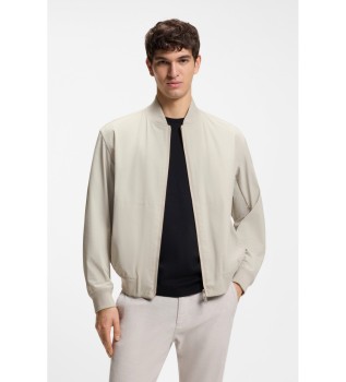 Regular Fit Jacka Multistretchmembran beige